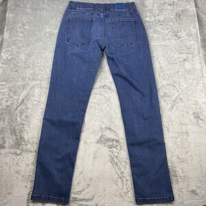 Mugsy Jeans Mens Sz 30x32 (fit 29x30) Studio Blues Slim Straight Stretch FLX3NSB